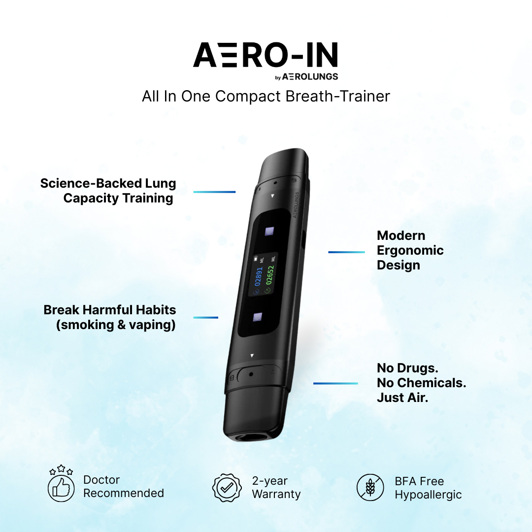 Aero-in Compact Lung-Trainer